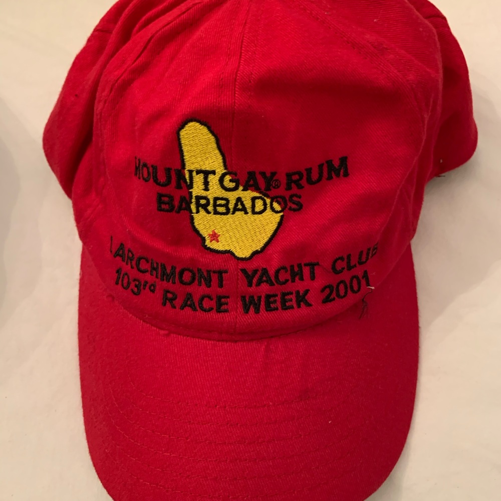 Mount gay rum hat